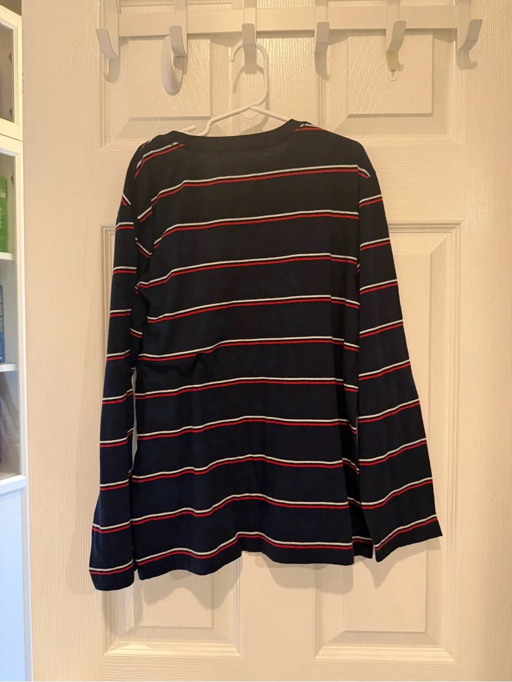 Old Navy Navy Top with Red Trim